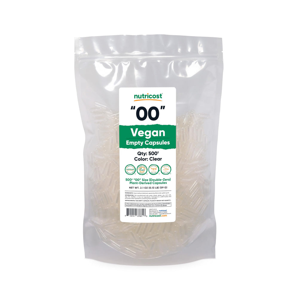 Independent ISO-accredited third-party testing certificate for capsules