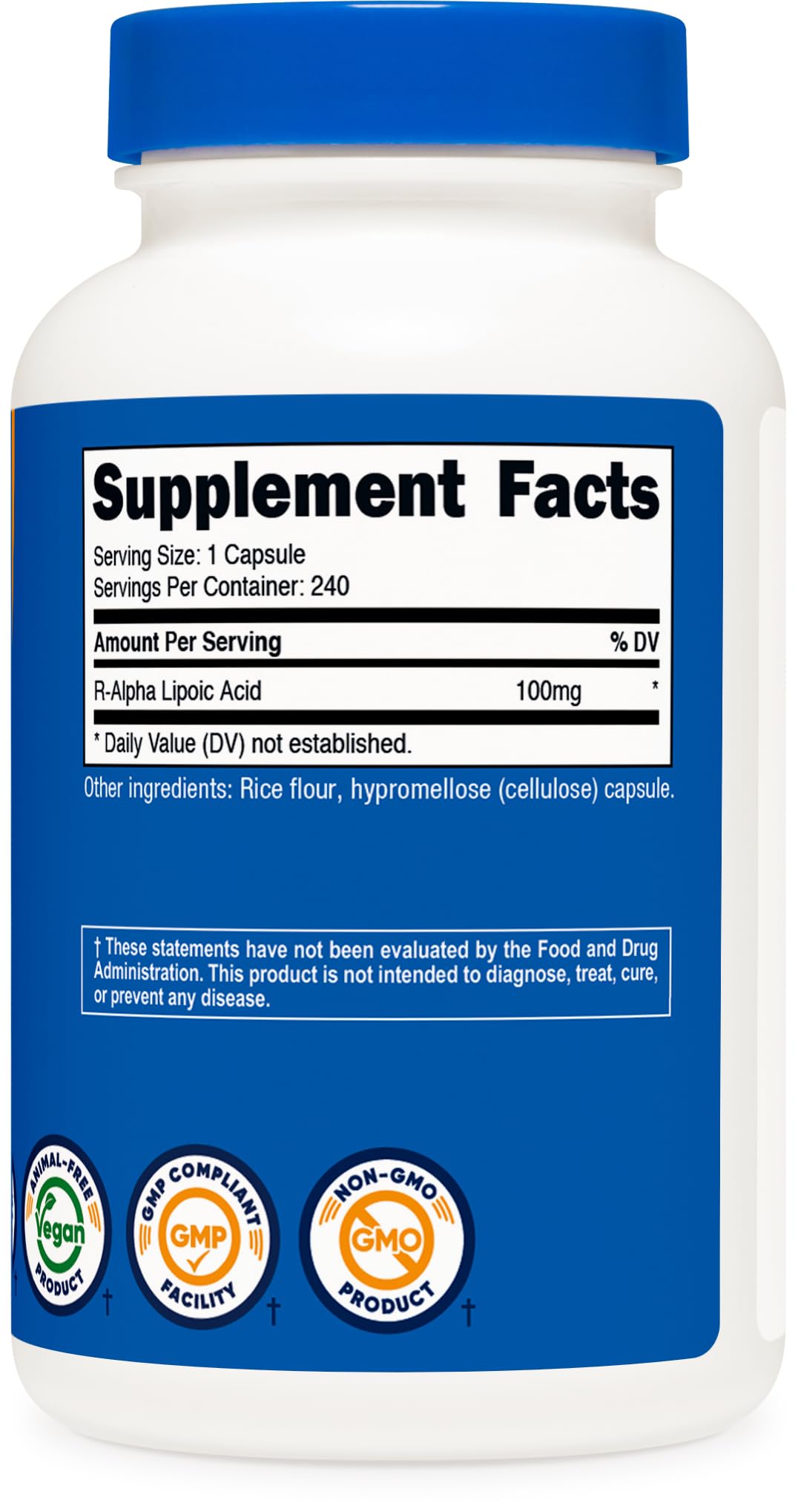 Manufacturing facility showing GMP and FDA registration