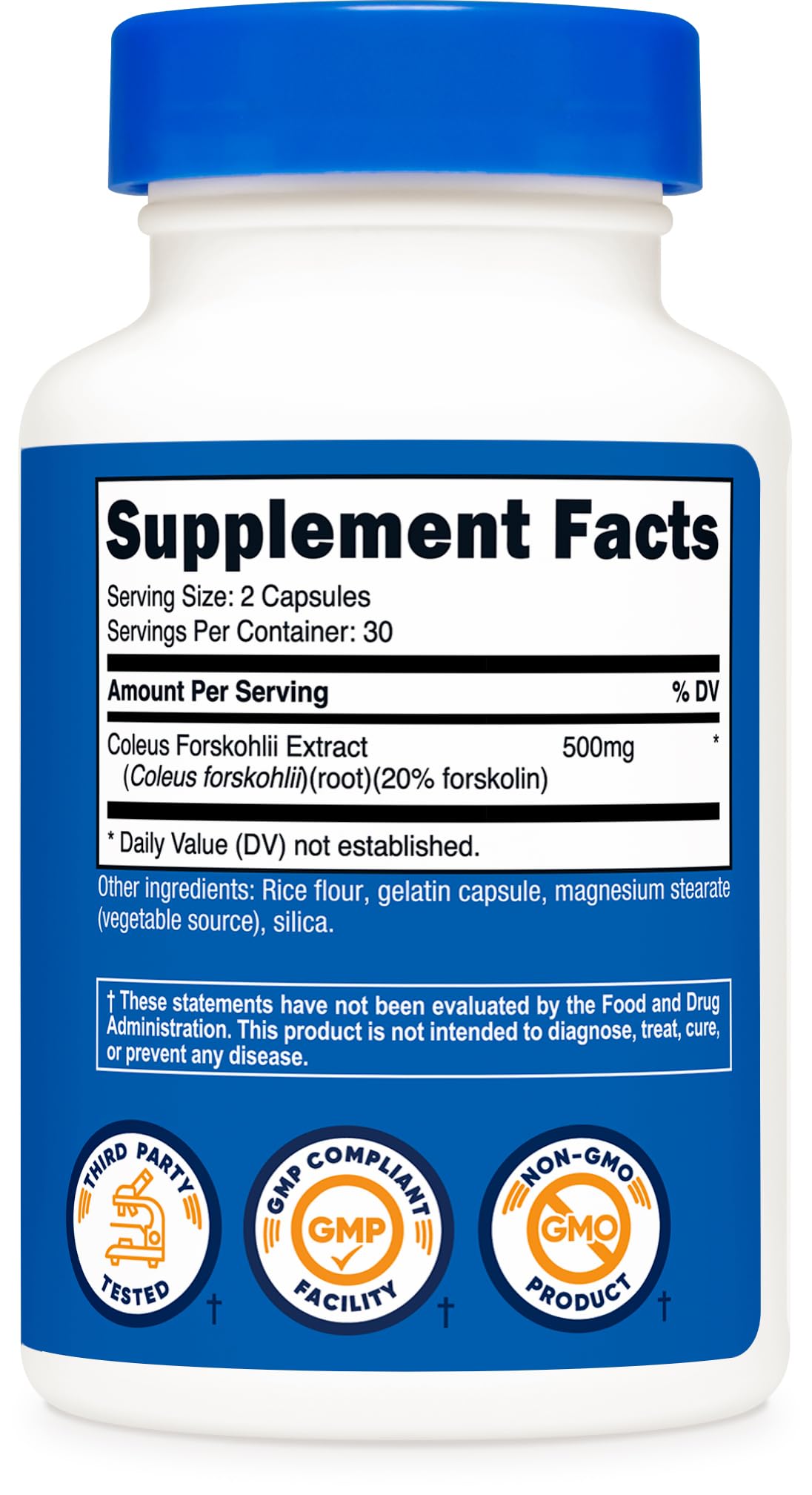 Manufacturing facility compliant with GMP and FDA registered