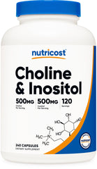 Nutricost front label showing product name and serving details for easy identification and trust