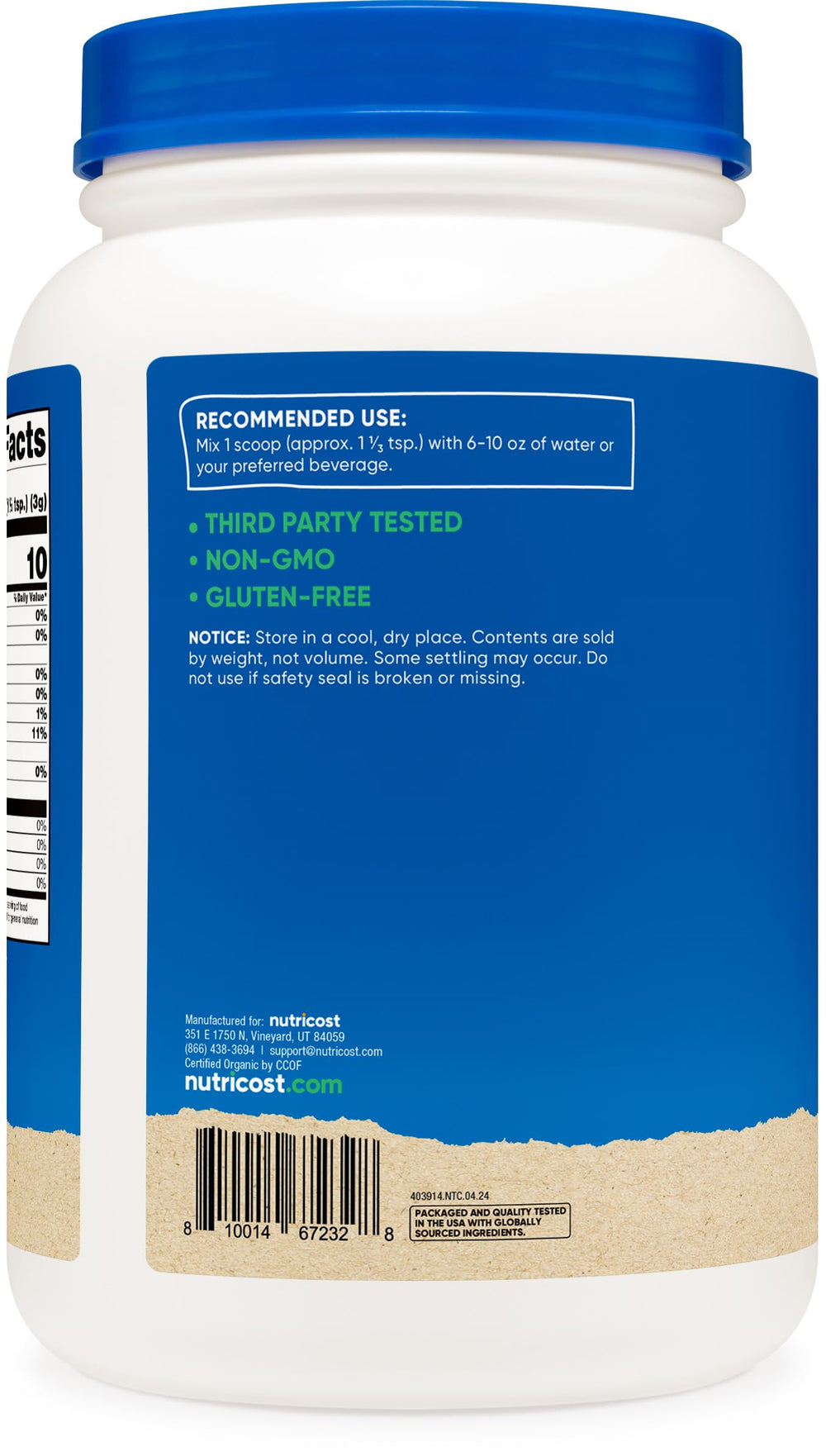 GMP compliant, FDA registered facility