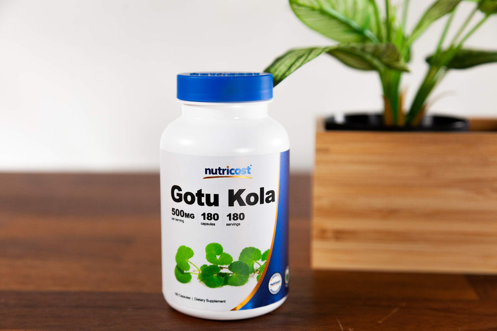 Vegetarian Gotu Kola capsules from Nutricost
