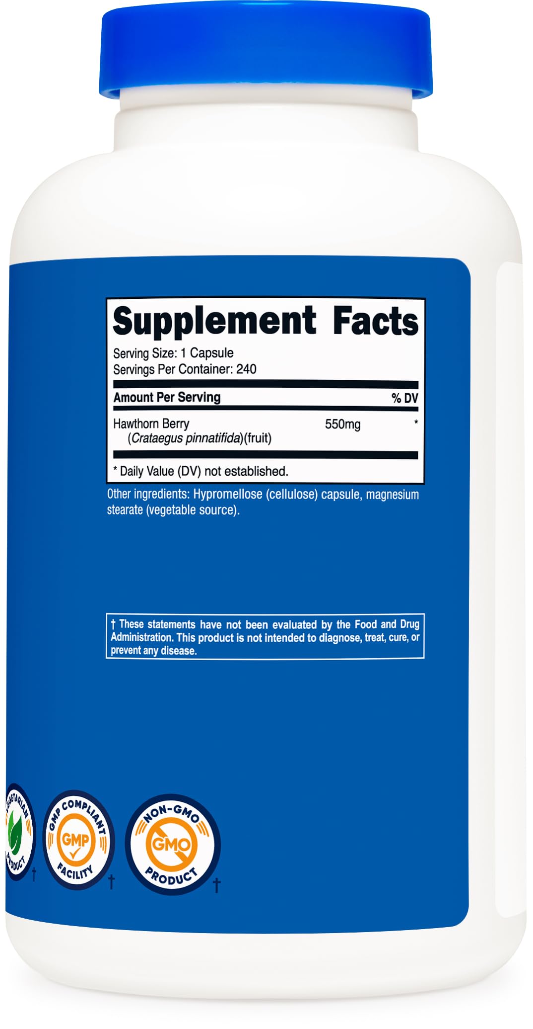 GMP compliant and FDA registered manufacturing facility badge