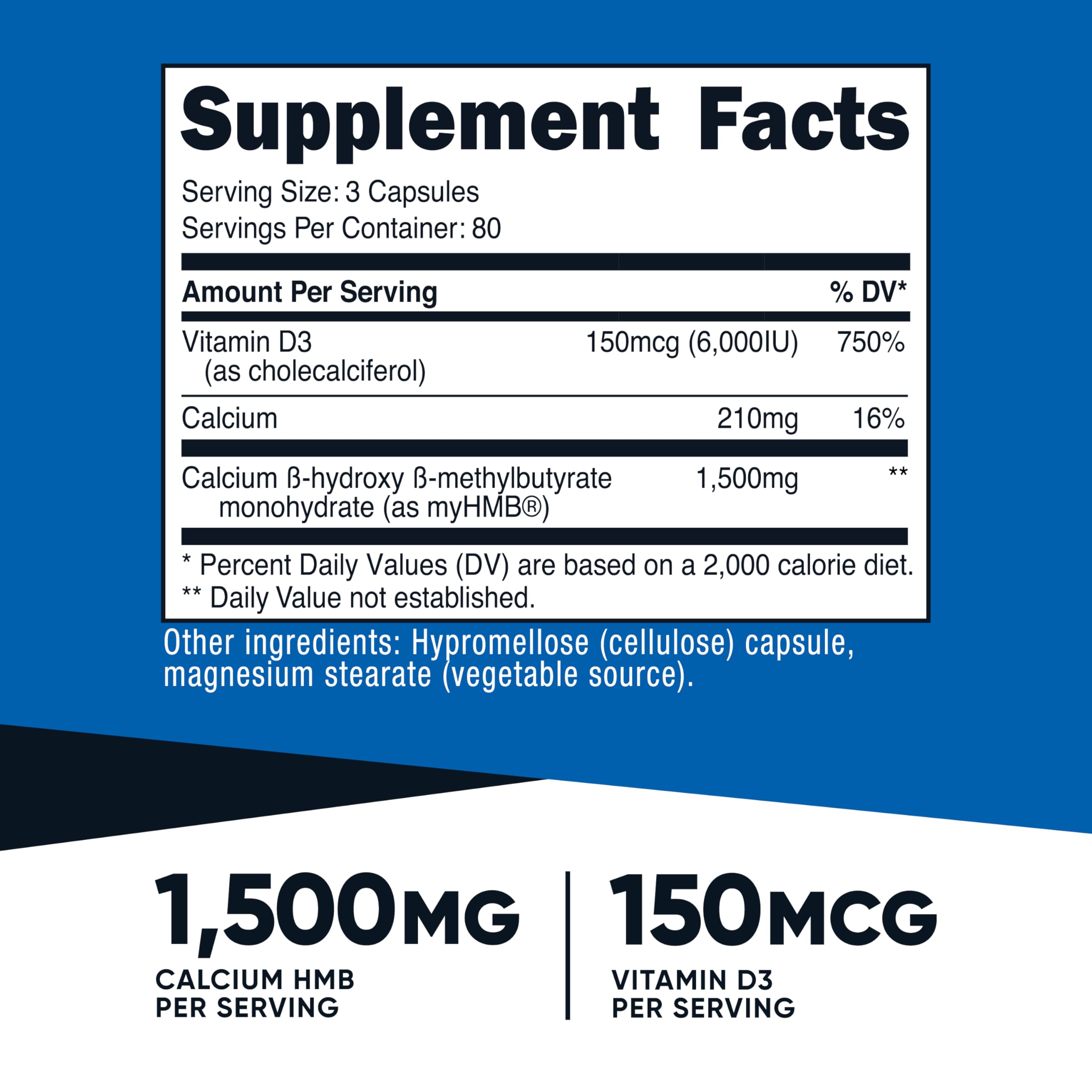 Bottle containing 240 capsules of Nutricost supplement