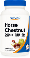 Nutricost Horse Chestnut Extract Capsules bottle front view