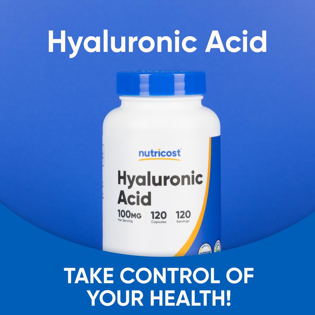 Nutricost Hyaluronic Acid bottle
