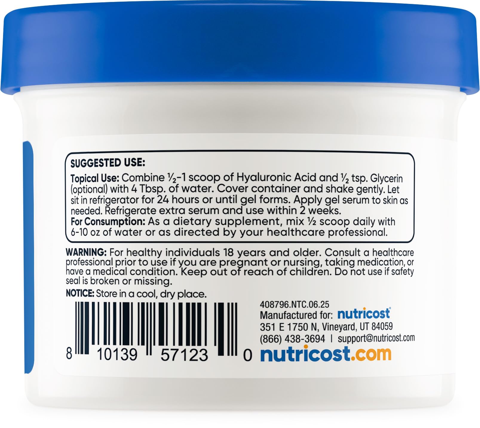 Packaging highlights non-GMO, gluten-free and filler-free attributes