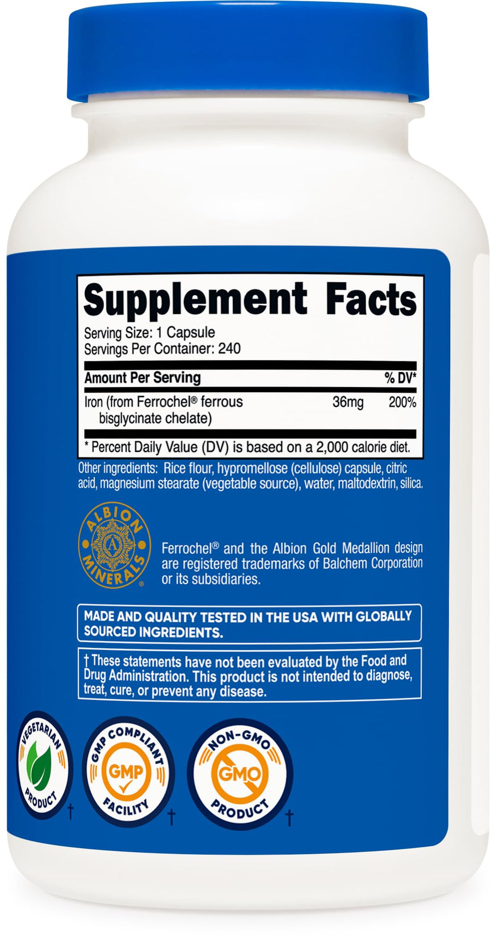 Manufactured in a GMP-compliant FDA-registered facility