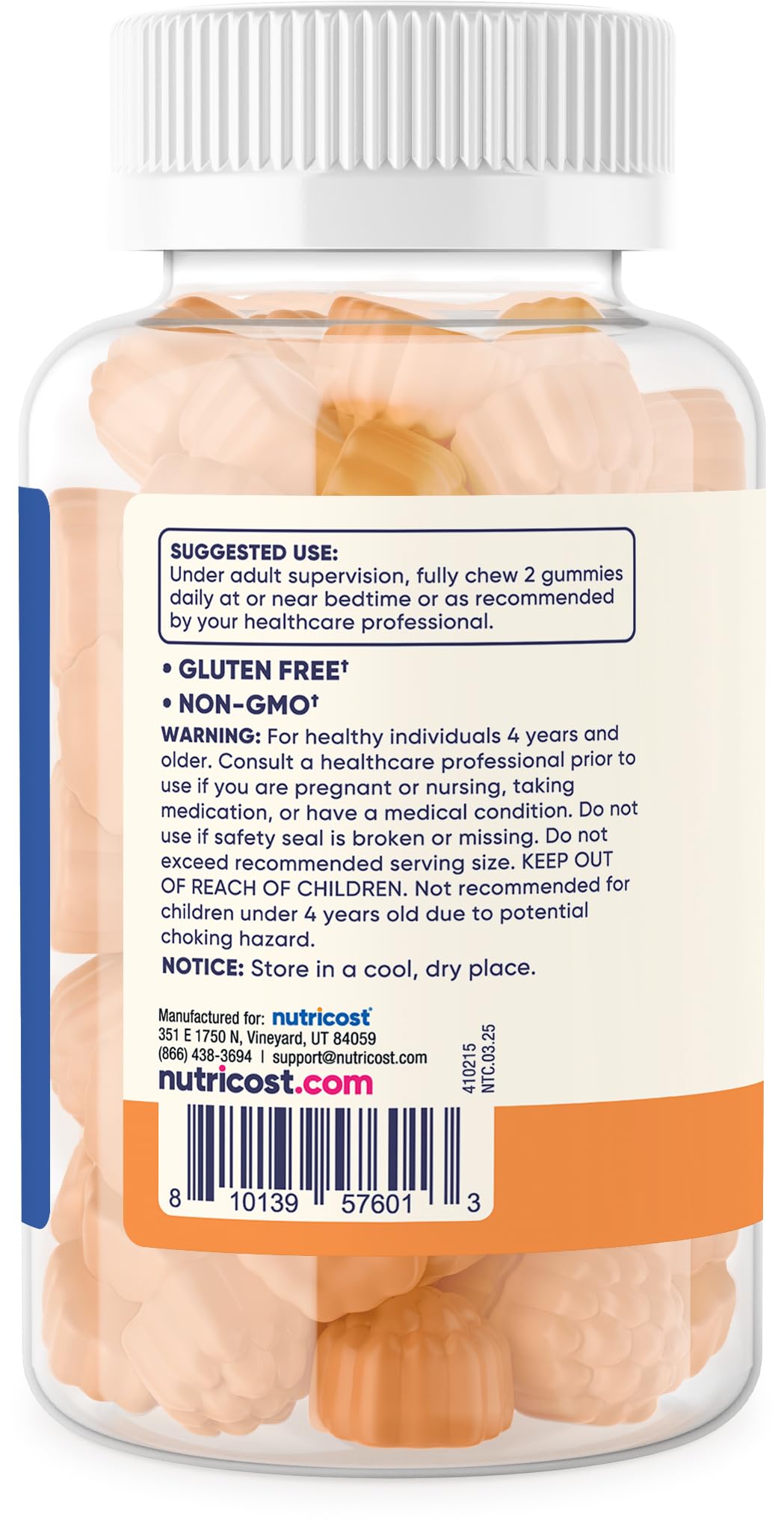 Gluten-free and non-GMO certification icons