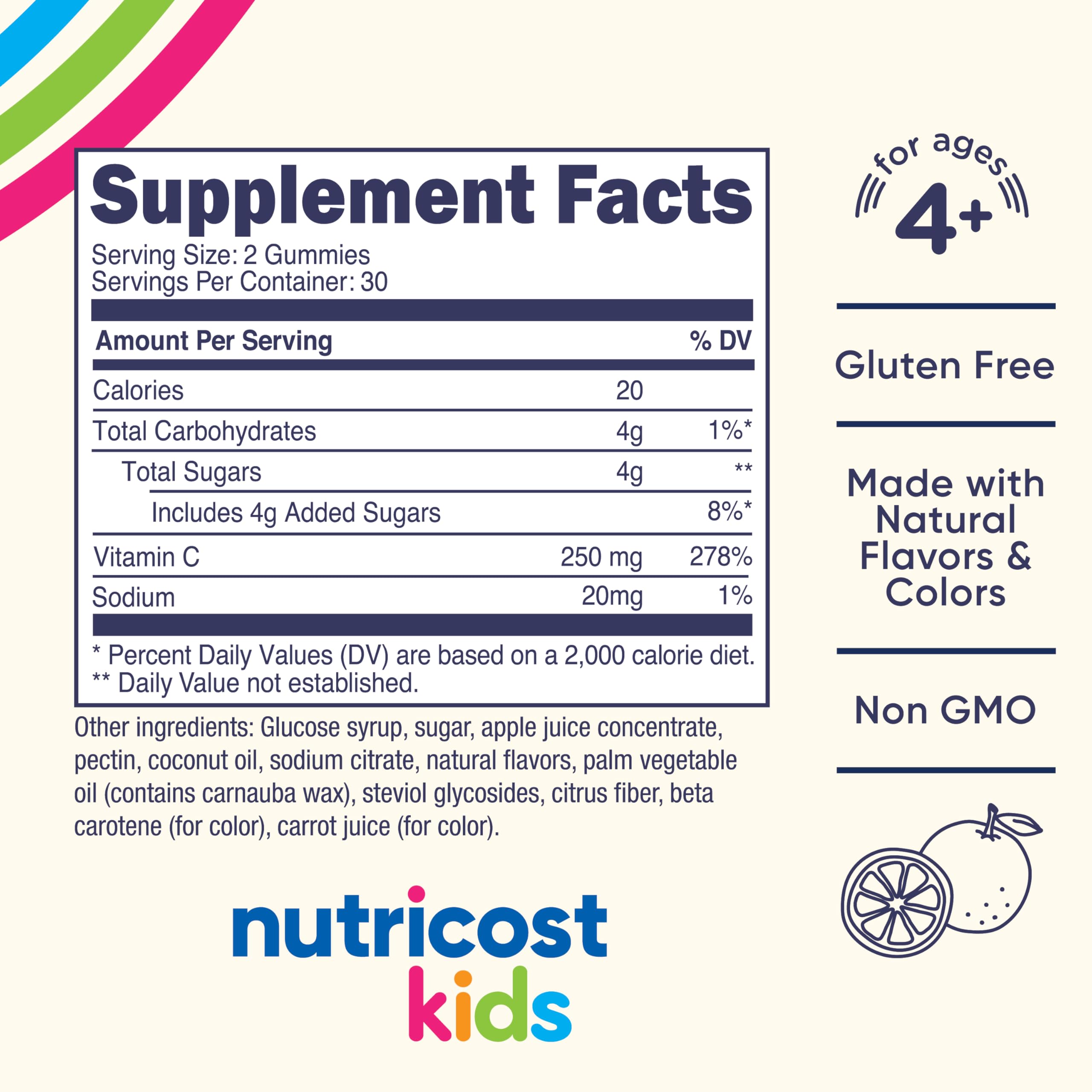 Gummies with natural flavors