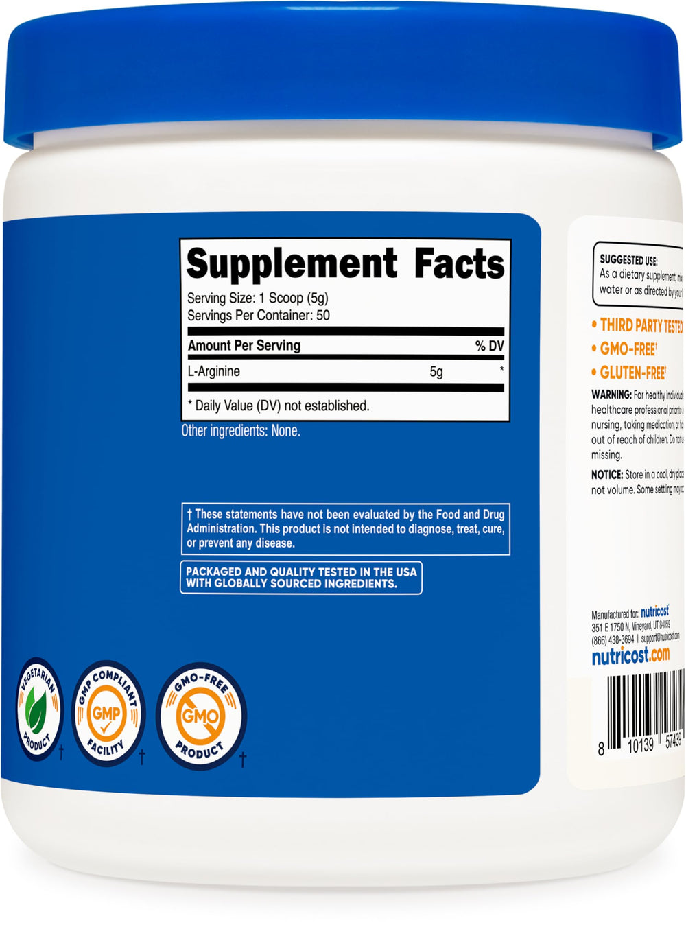 Manufactured in a GMP-compliant, FDA-registered facility