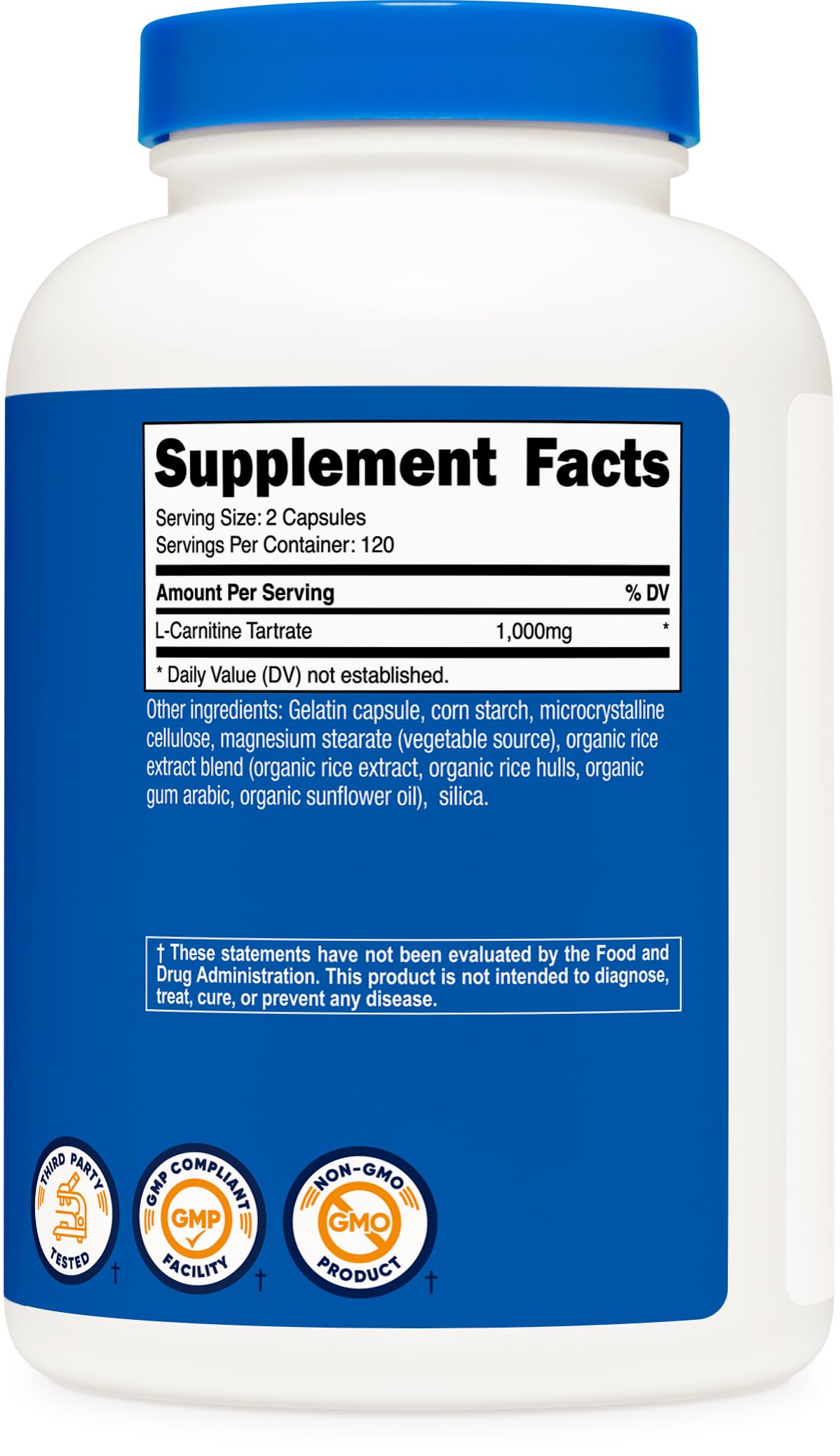 Manufacturing facility indicating GMP compliance and FDA registration