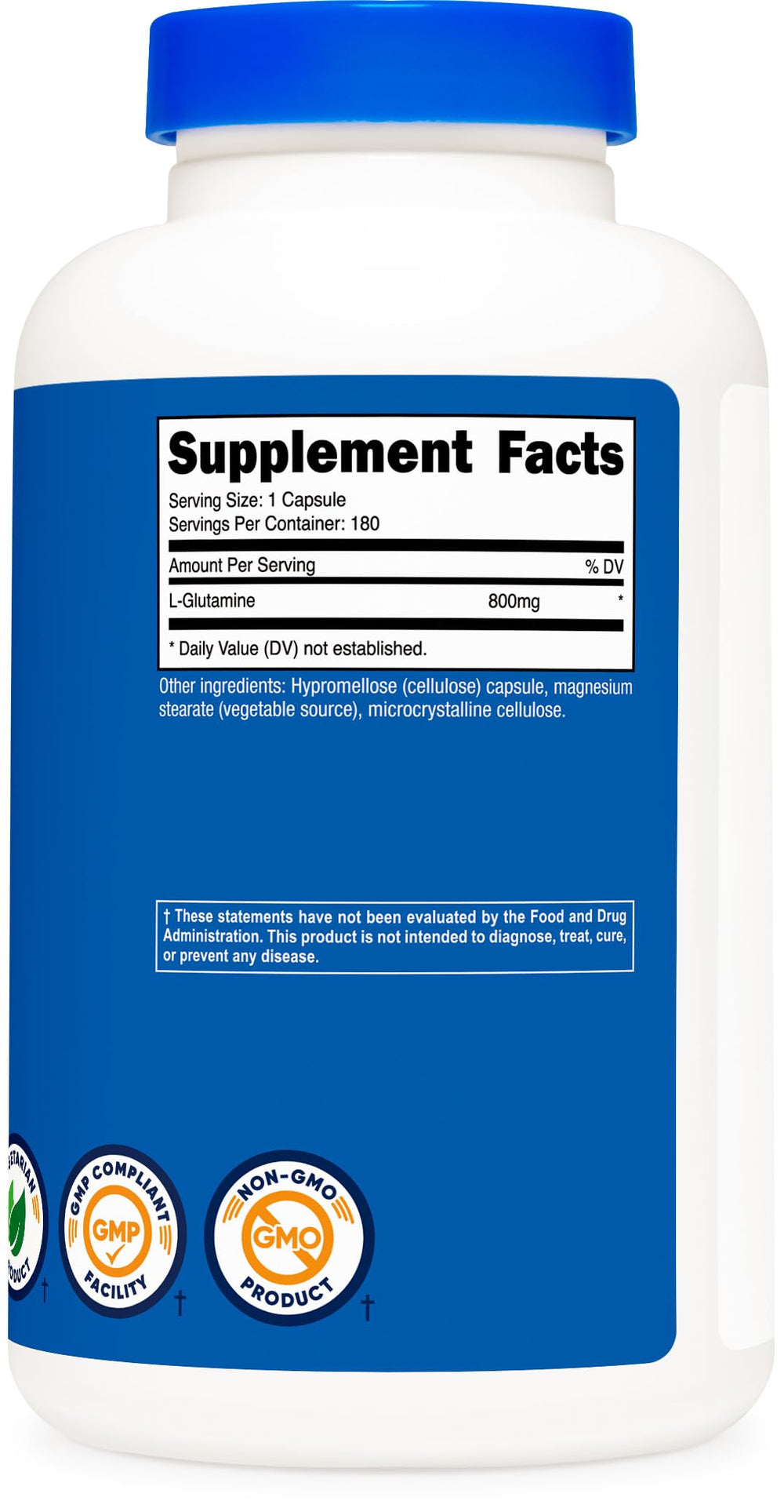 GMP compliant facility and FDA registered packaging symbol