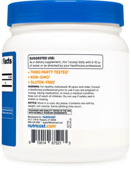 Nutricost L-Glutamine 500g packaging and label