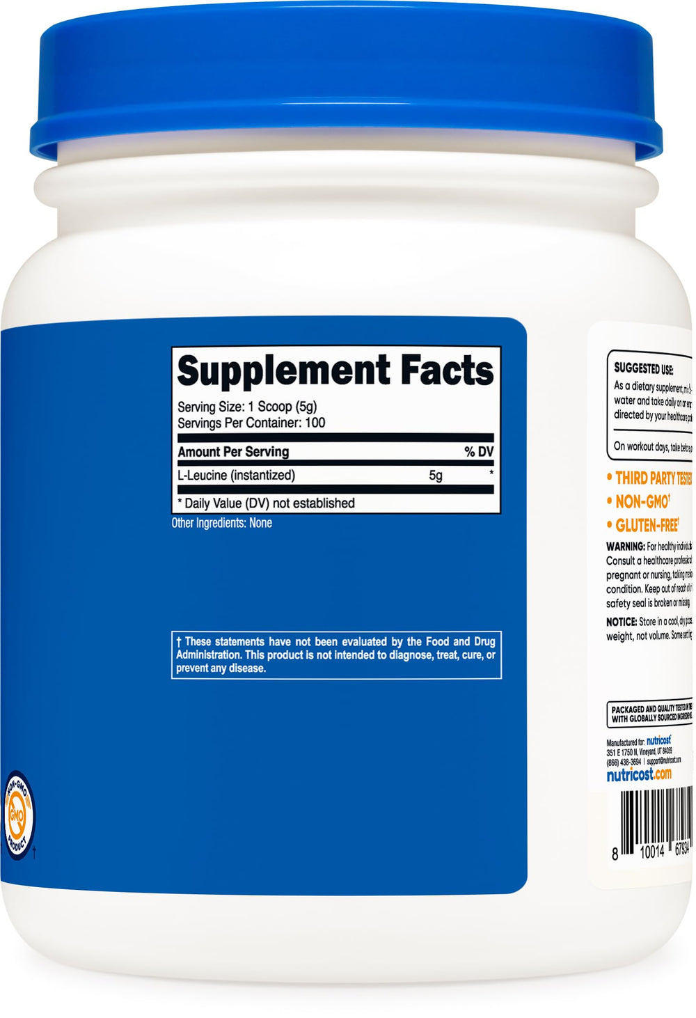 Manufactured in NSF Certified, GMP Compliant, FDA Registered Facility