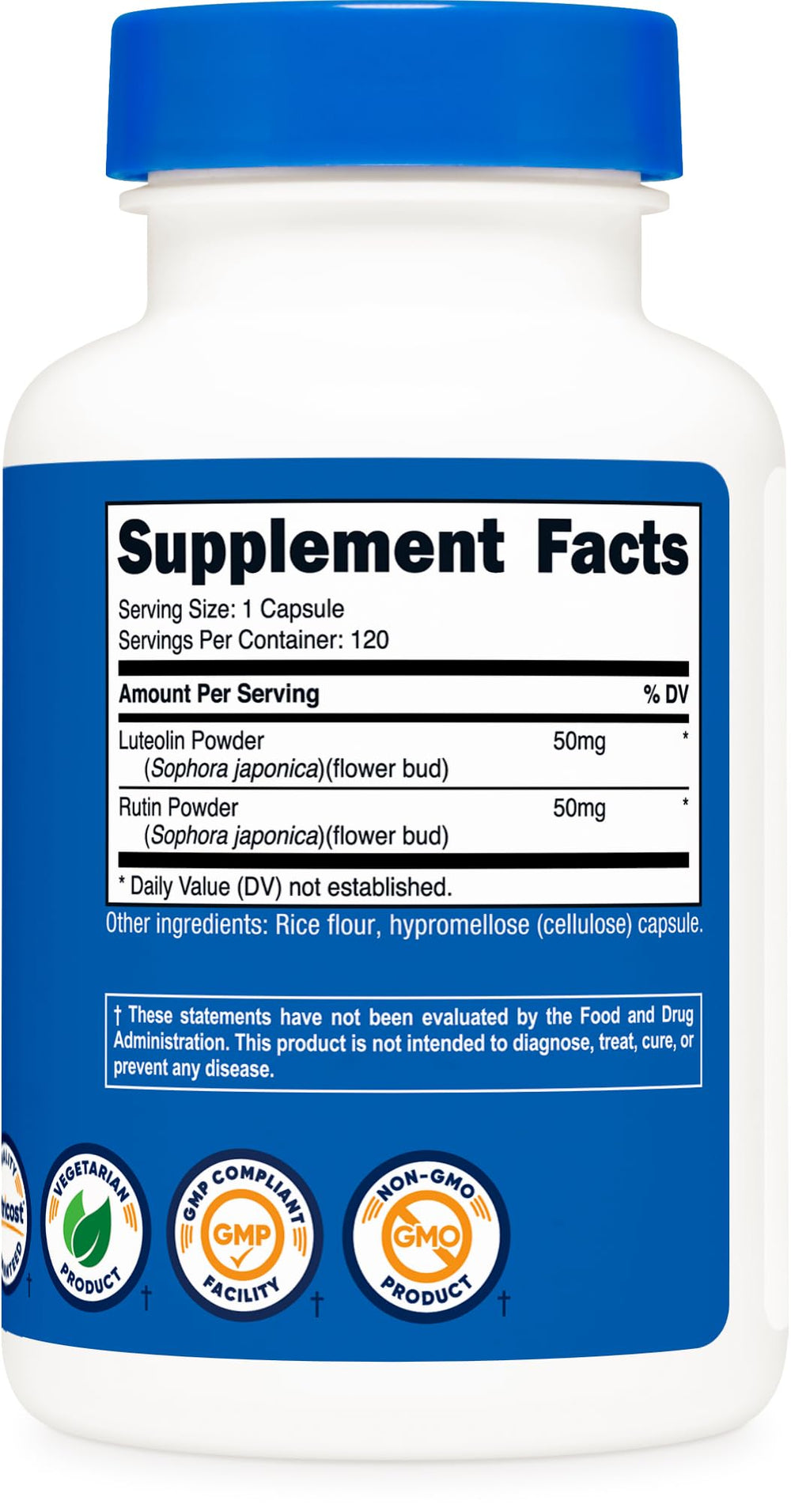 GMP compliant, FDA registered facility for Nutricost production