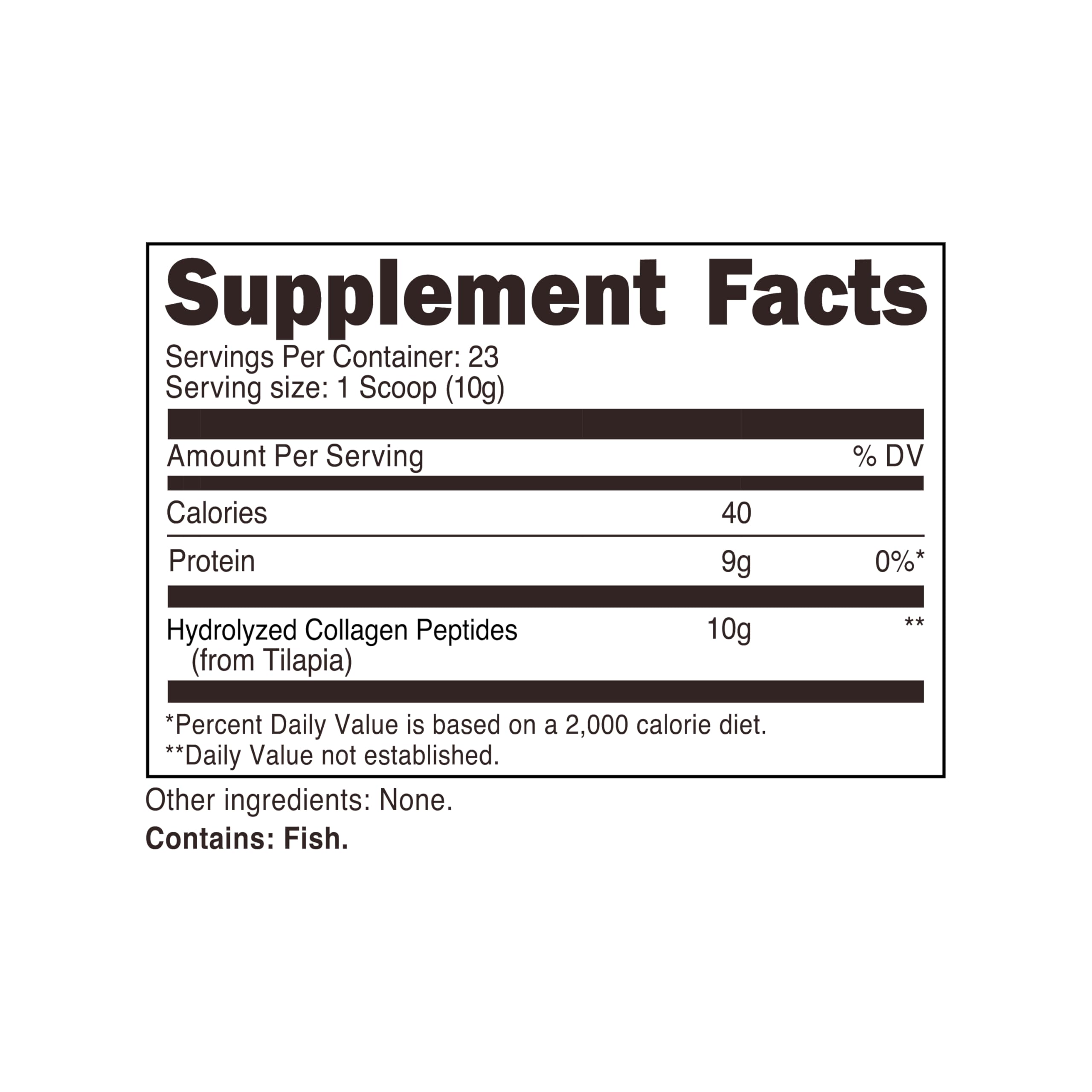 Independent third-party testing documents for Nutricost Marine Collagen Powder