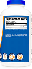 Non-GMO Gluten Free MCT Oil Softgels label