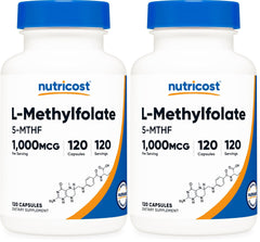 Nutricost Methylfolate 1000mcg bottle front