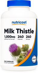 Nutricost Milk Thistle 1000mg equivalent per capsule with 4:1 extract