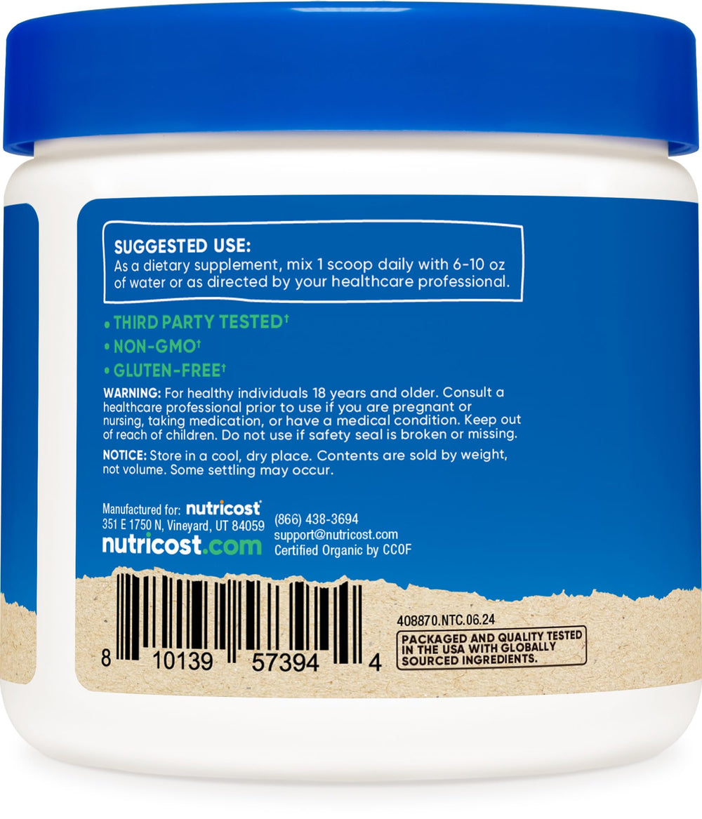 GMP Certified facility badge and third-party testing seal