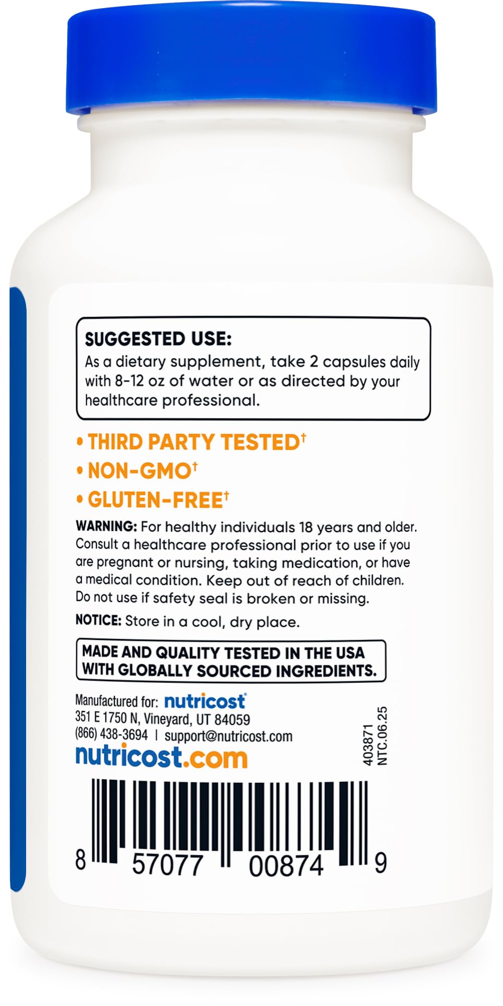 Vegetarian-friendly Mucuna Pruriens veggie capsules