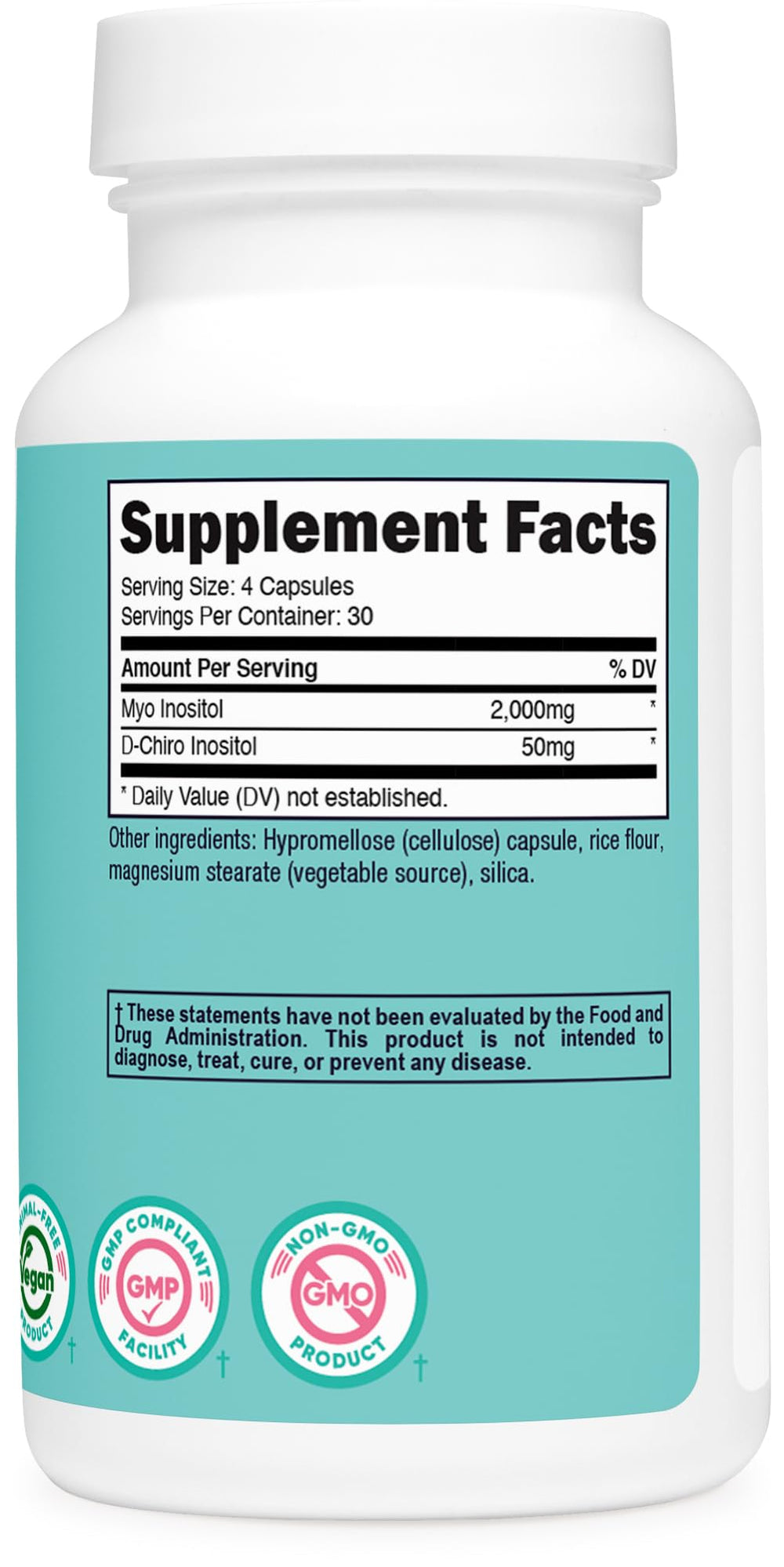 Facility information: NSF Certified, GMP Compliant, FDA Registered