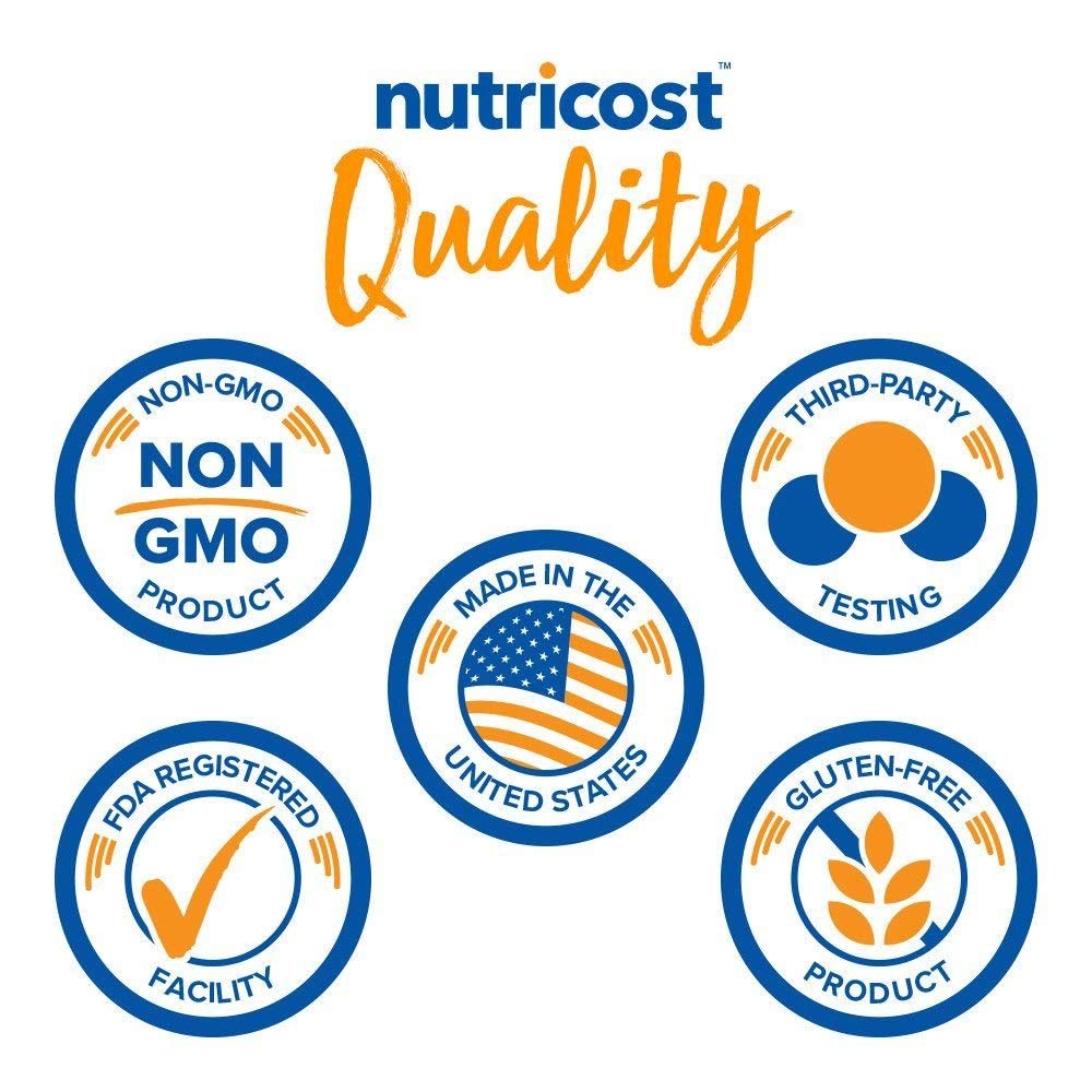Nutricost NAC 600mg bottle packaging designed for on-the-go wellness