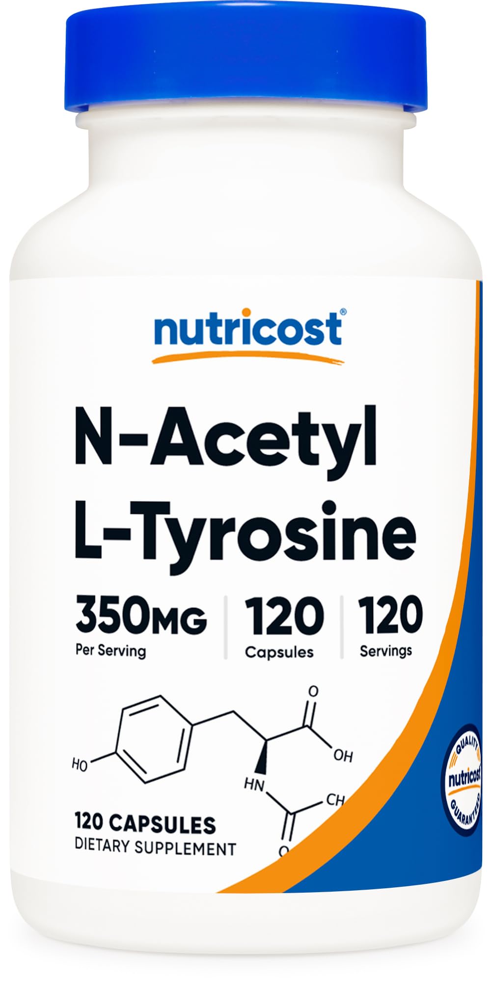 Nutricost NALT 350mg bottle with label