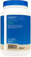 Non-GMO and Gluten Free icons on Nutricost packaging