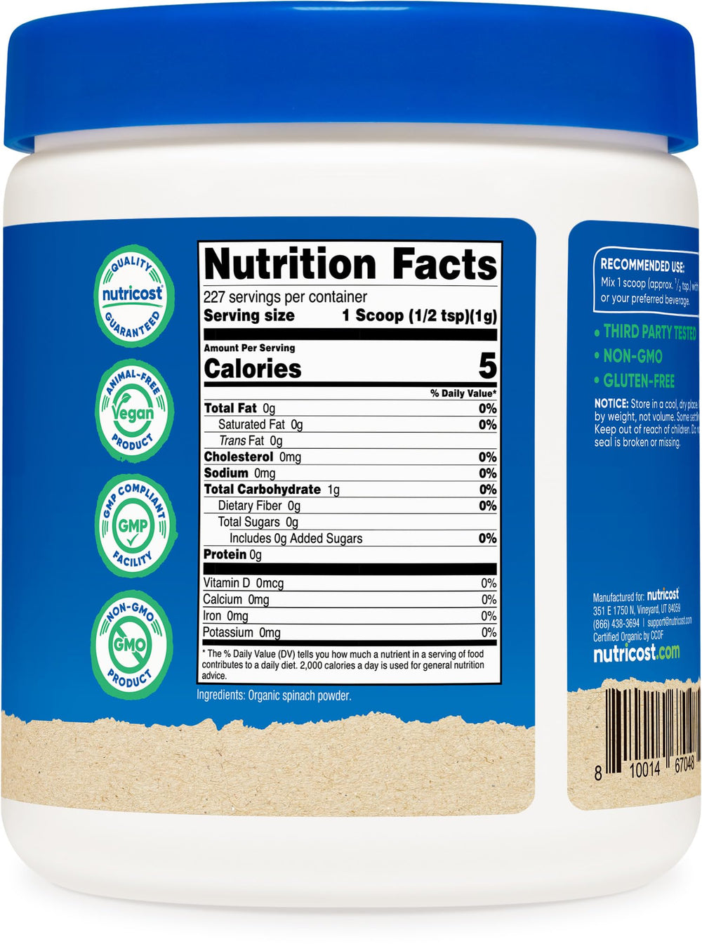 GMP-compliant and FDA-registered facility certificates