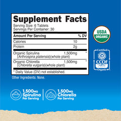 USDA Organic and CCOF Organic certification logos on bottle