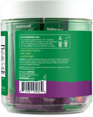 Gluten-free and GMO-free certification icons for Nutricost Super Greens