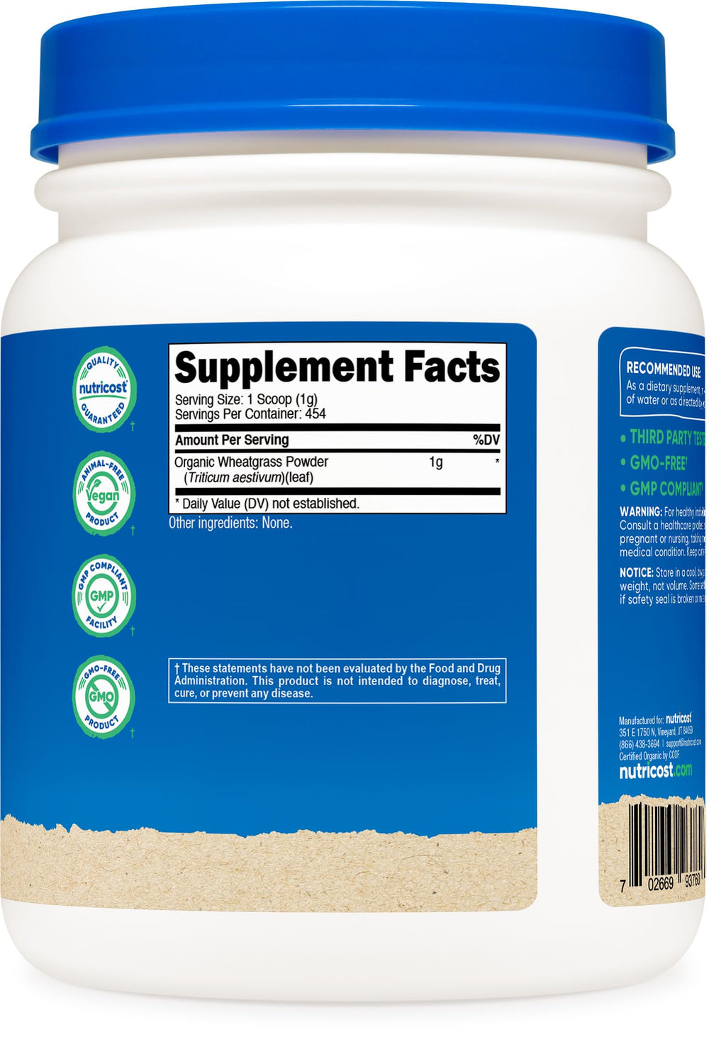 Product tested by independent ISO-accredited laboratories