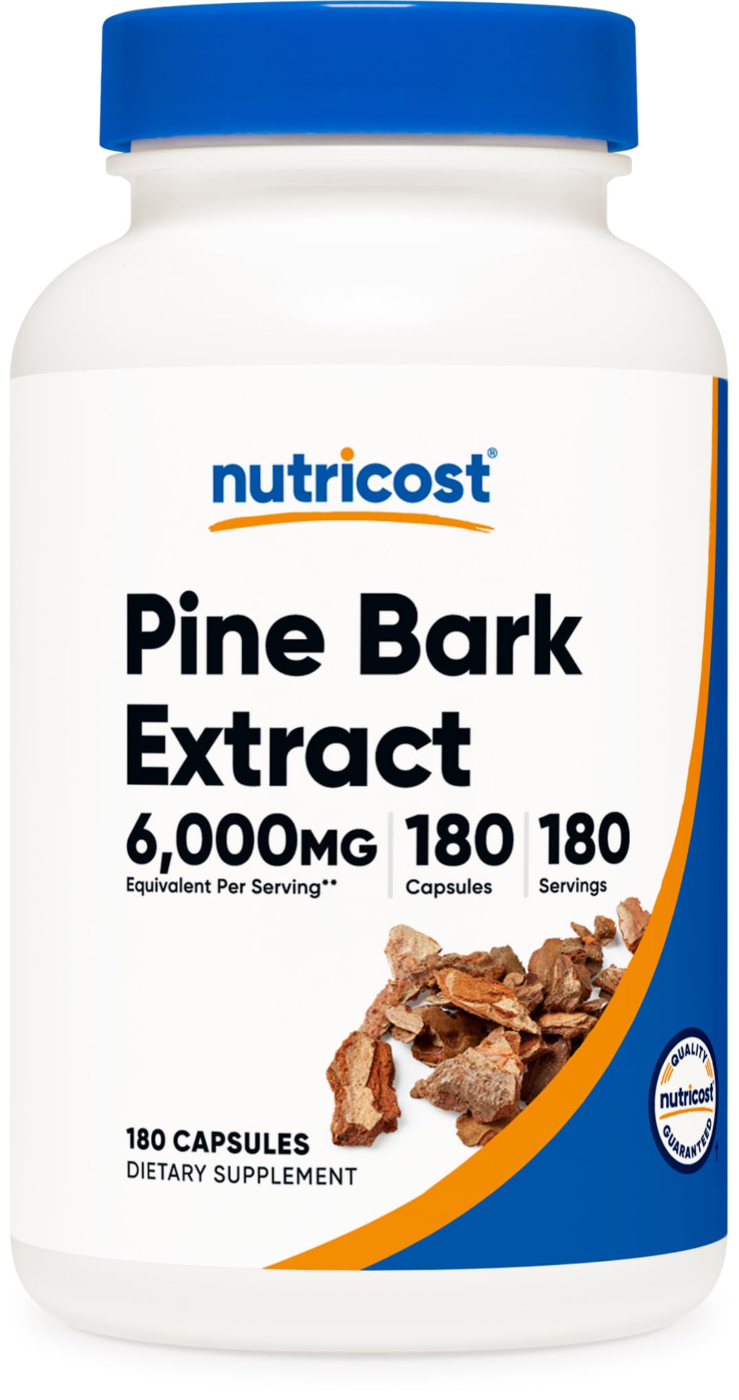 Nutricost Pine Bark Extract bottle - front view