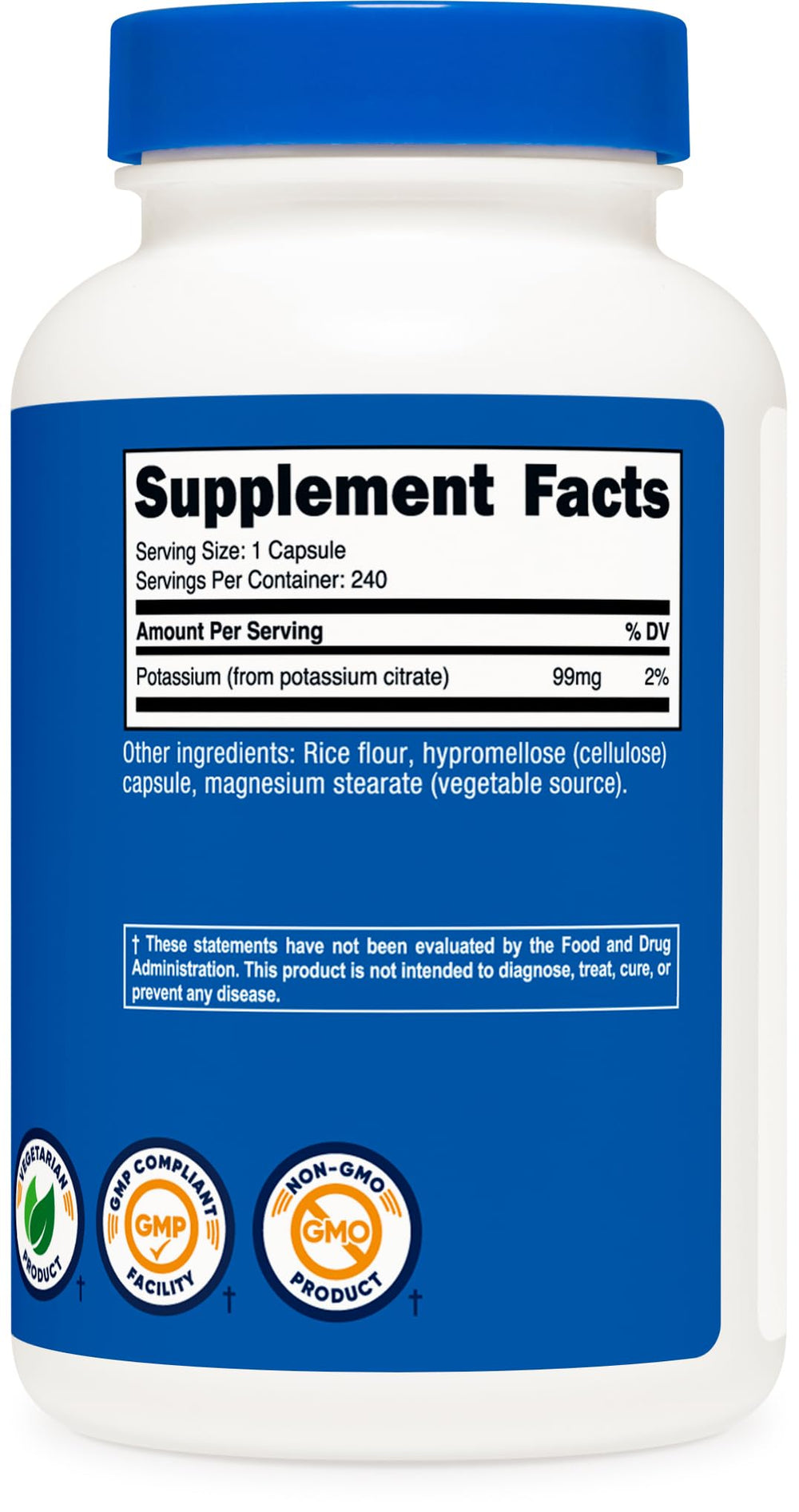 Gluten-free and Non-GMO symbols on label