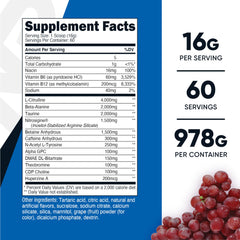 Scooper next to Nutricost Pre-X Xtreme Pre-Workout Powder bottle