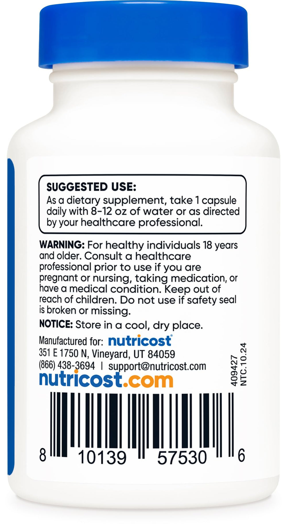 GMP-compliant, NSF-certified facility icon