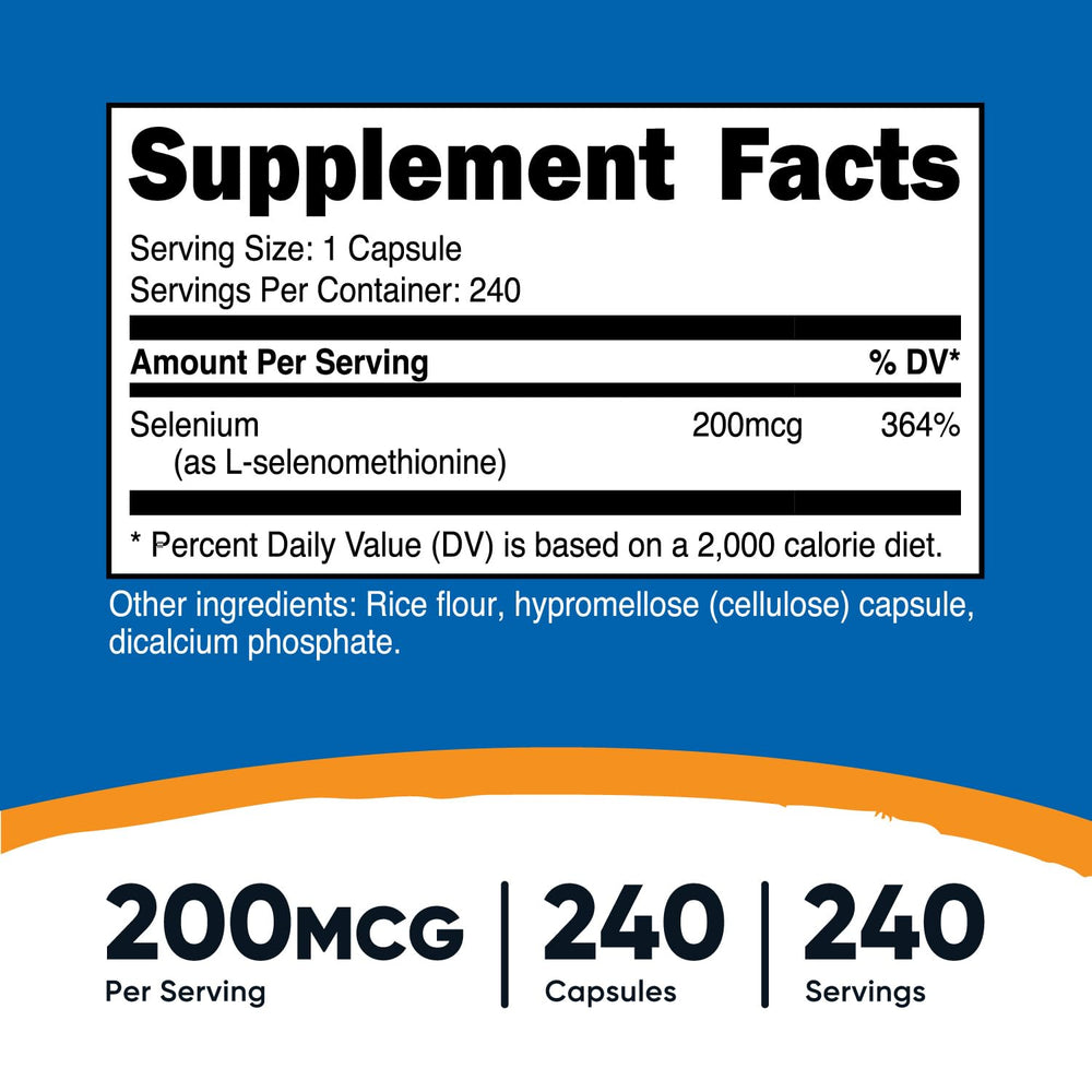 Bottle showing 240 vegetarian capsules