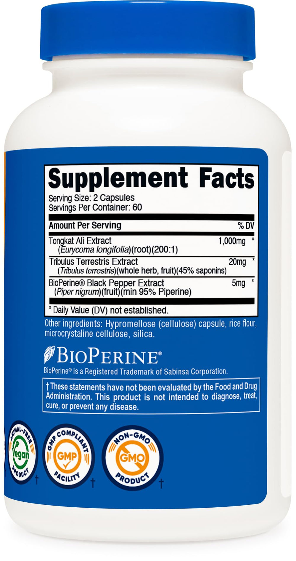 Non-GMO, gluten-free Tongkat Ali product image