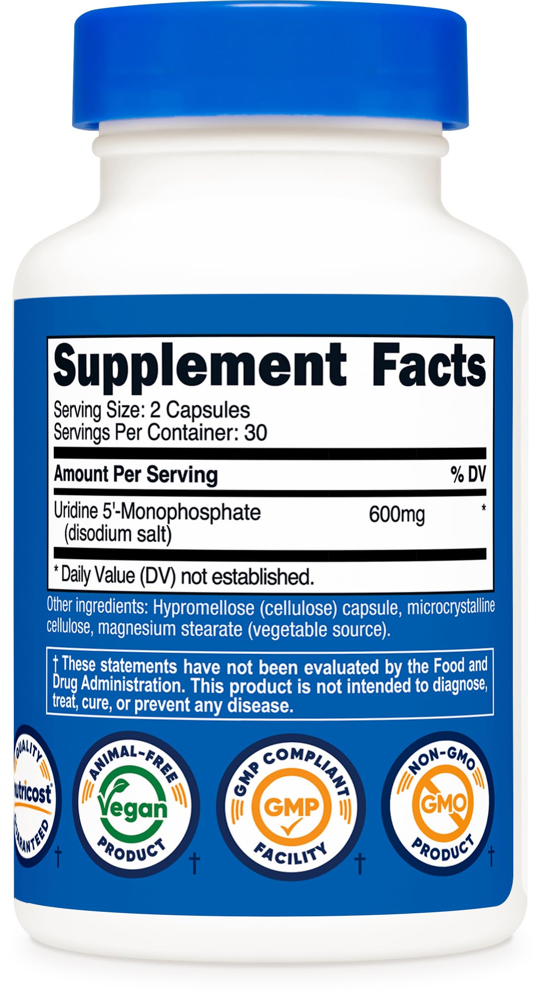 Manufacturing facility with NSF Certified, GMP-compliant, FDA-registered seal