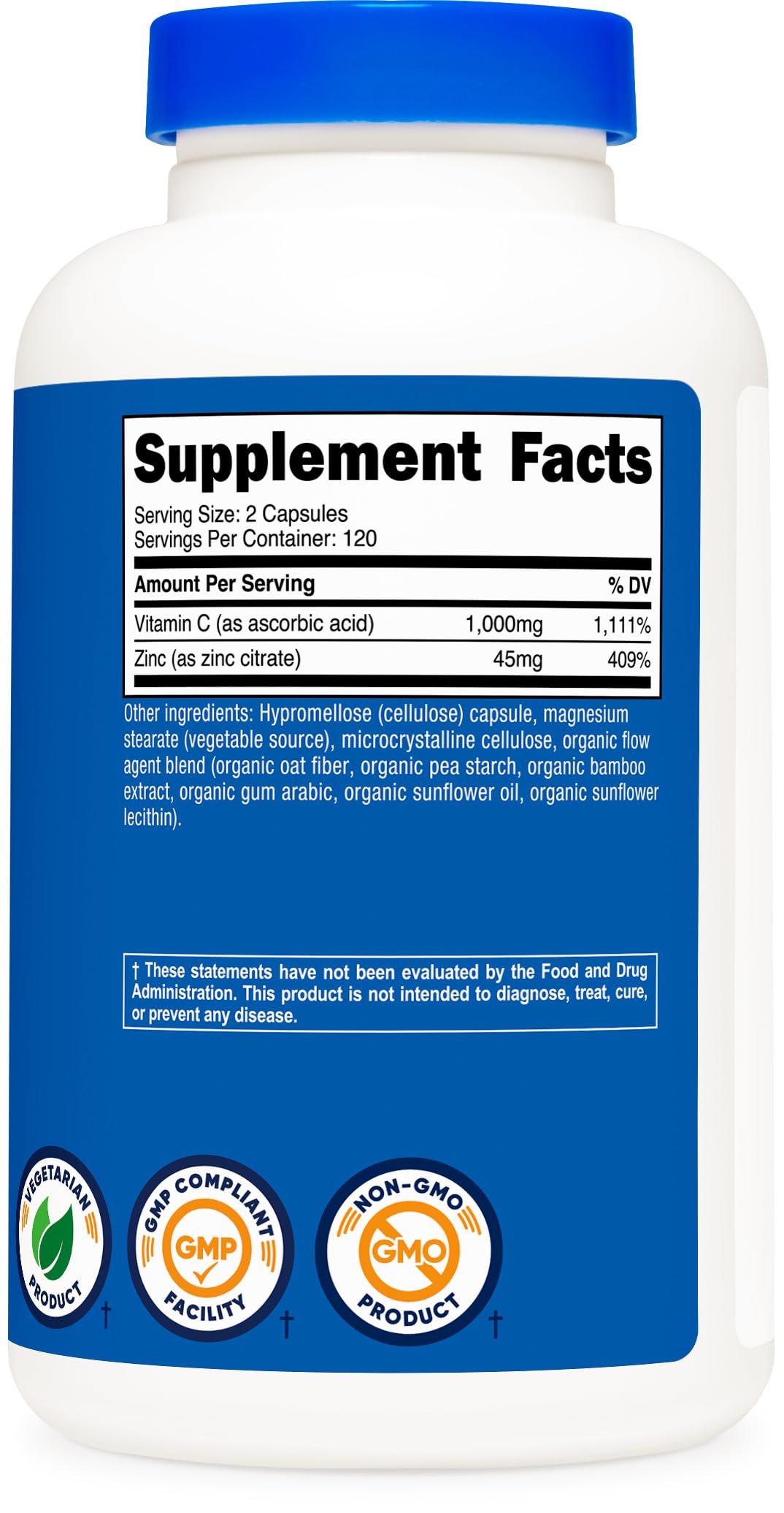 ISO-accredited third-party testing seal