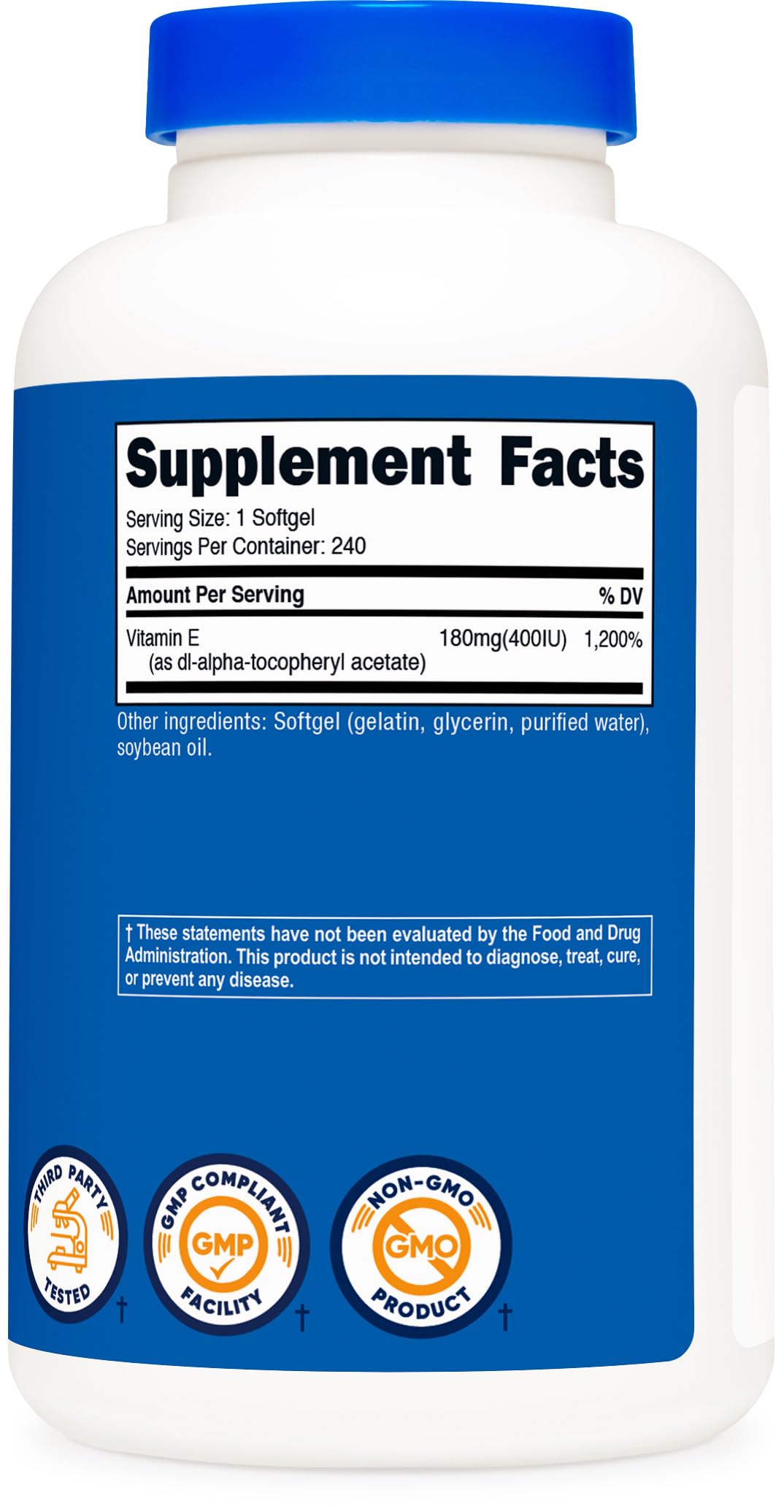 GMP compliant and FDA registered facility text