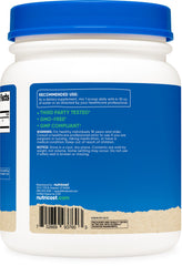 Ingredient and nutrition panel on Nutricost Wheatgrass Powder