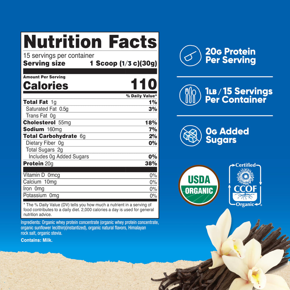 Nutricost French vanilla whey protein in a shaker ready to mix.