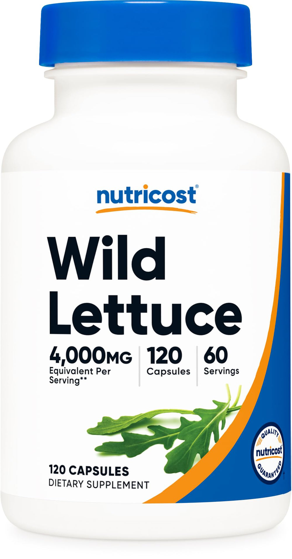 Nutricost Wild Lettuce Extract bottle front label