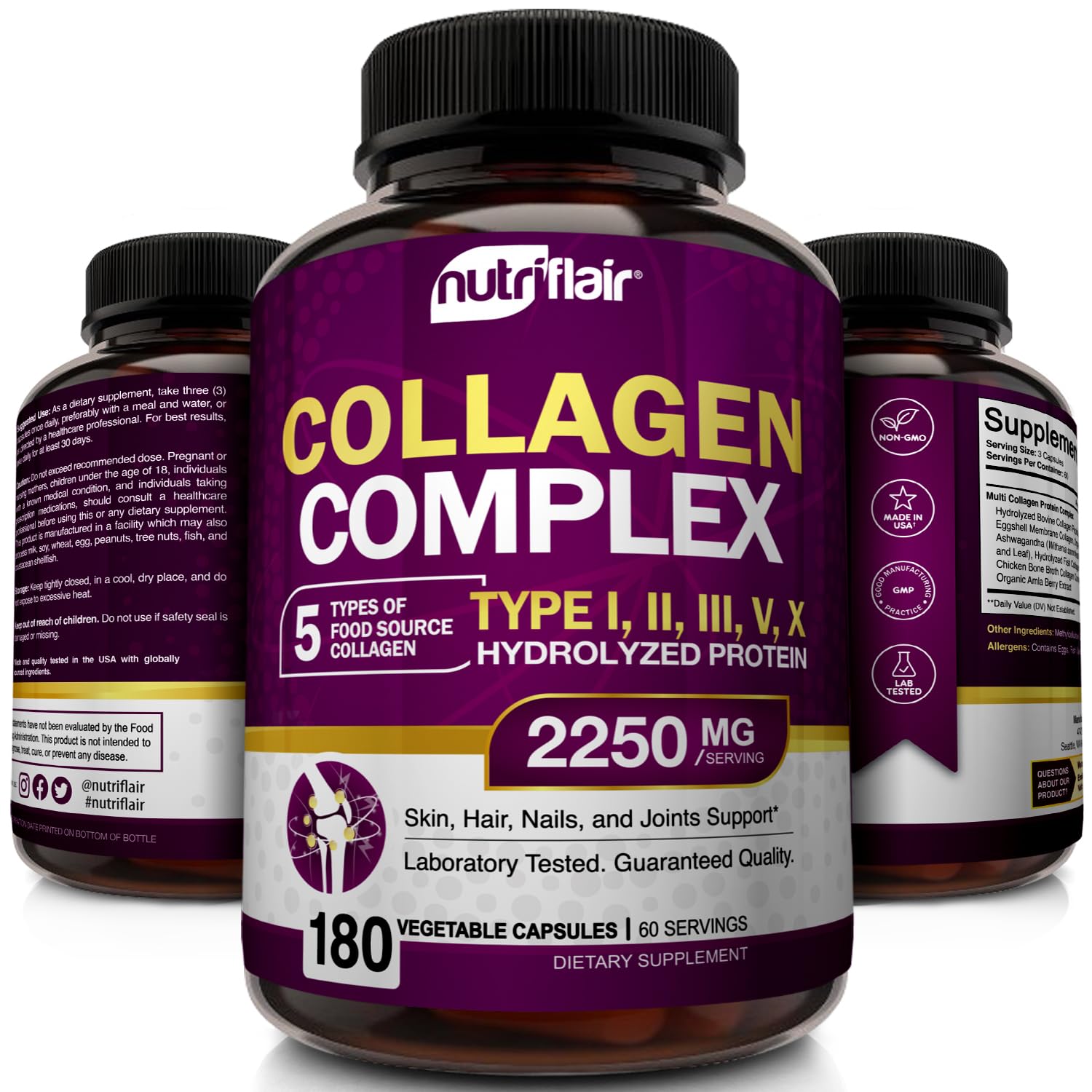 Collagen capsules / pills