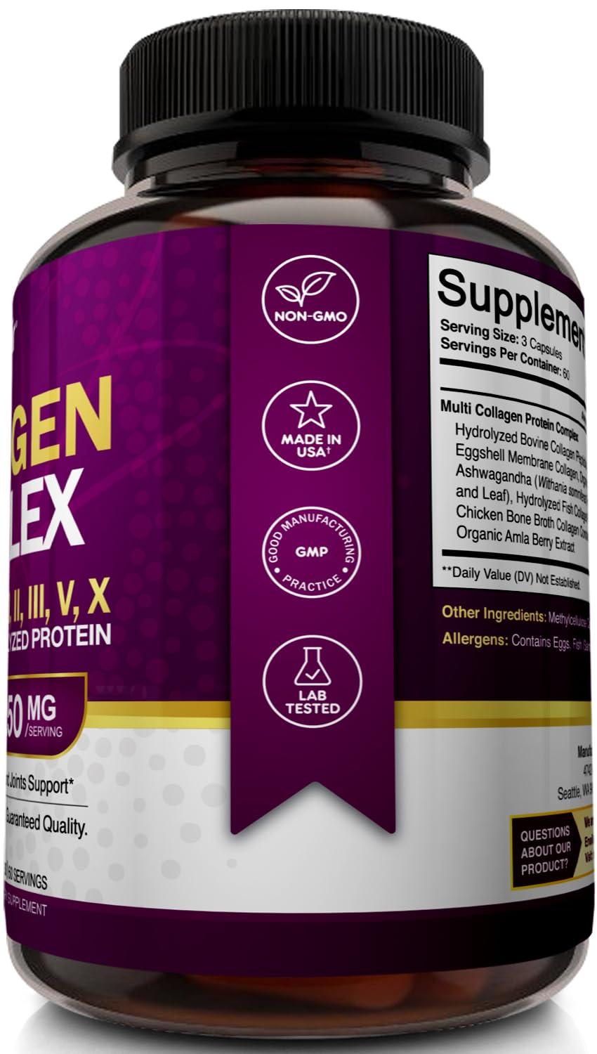 Collagen unflavored capsules added to smoothie or coffee