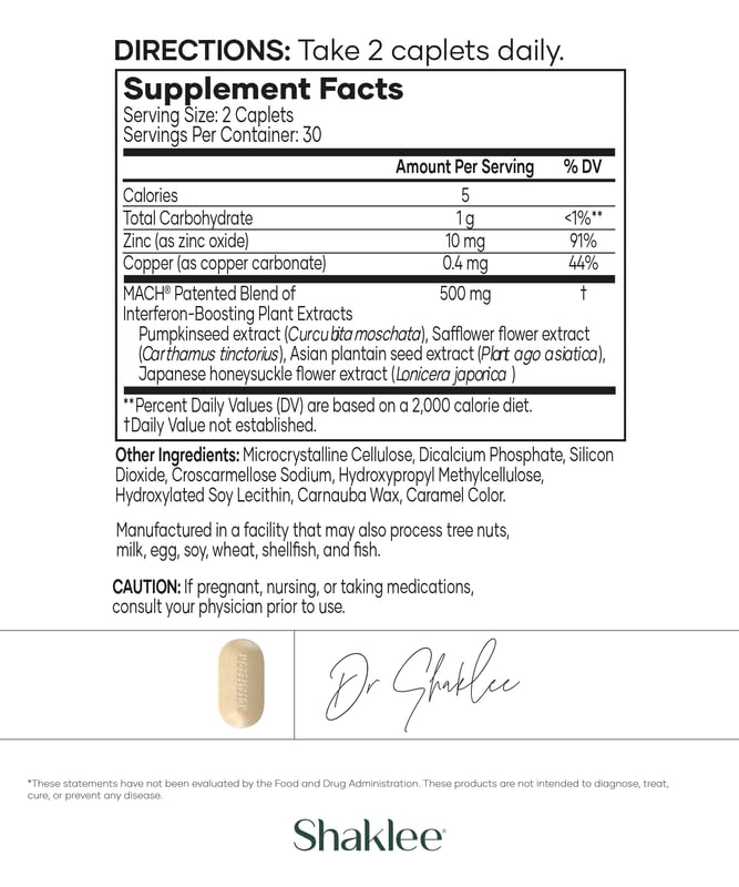 Close-up of NutriFeron interferon-boosting formula label
