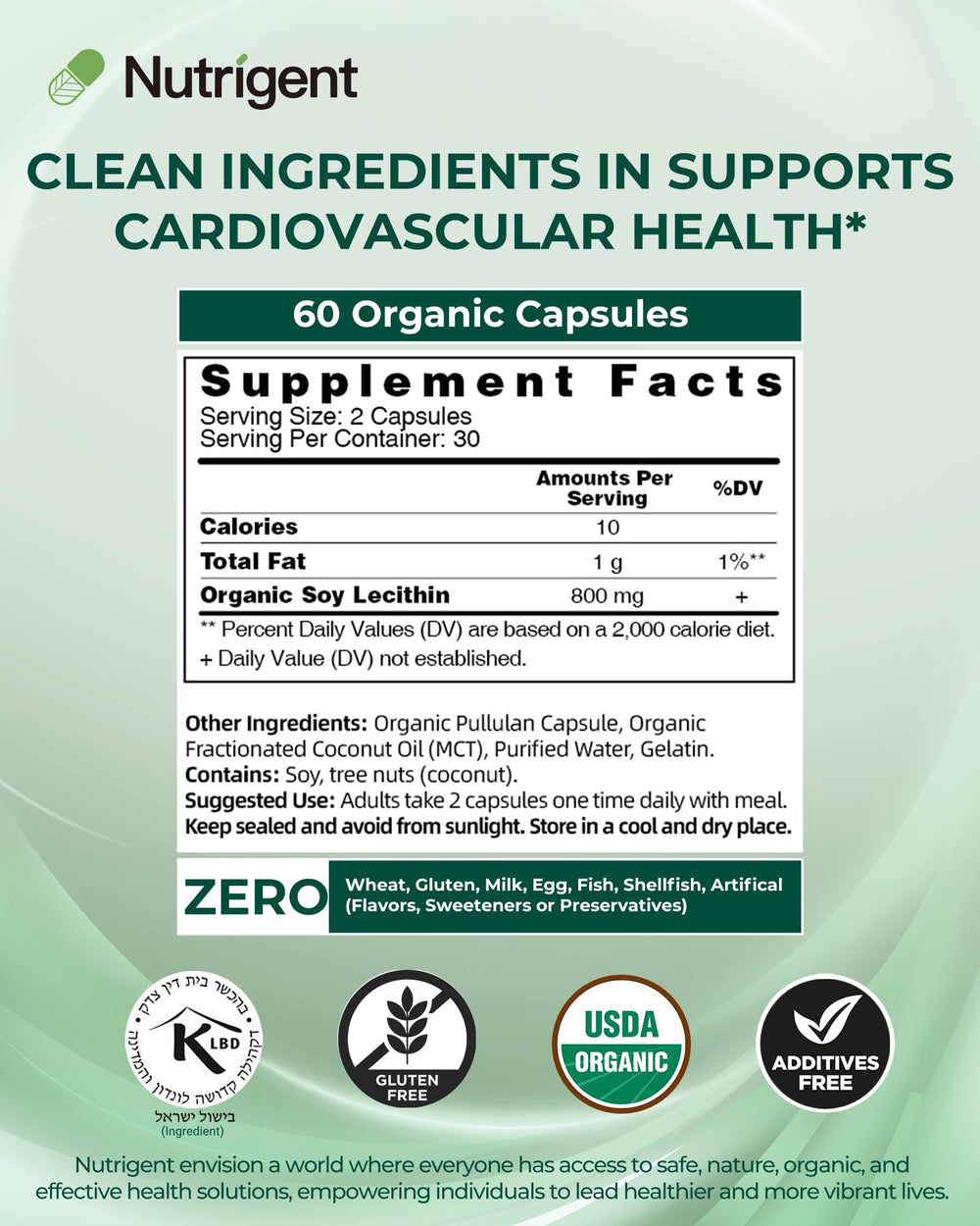 Graphic illustrating liver detox and digestion support from Soy Lecithin